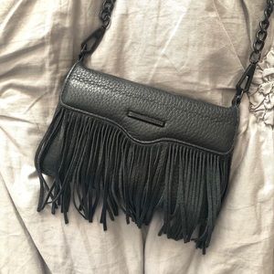 Rebecca Minkoff Universal Phone Fringe Crossbody